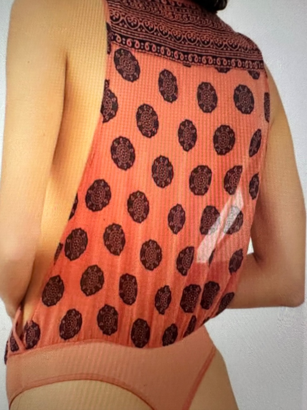 Free People Intimately Soul Of The Sun Bodysuit. NWT. M. - Picture 6 of 7